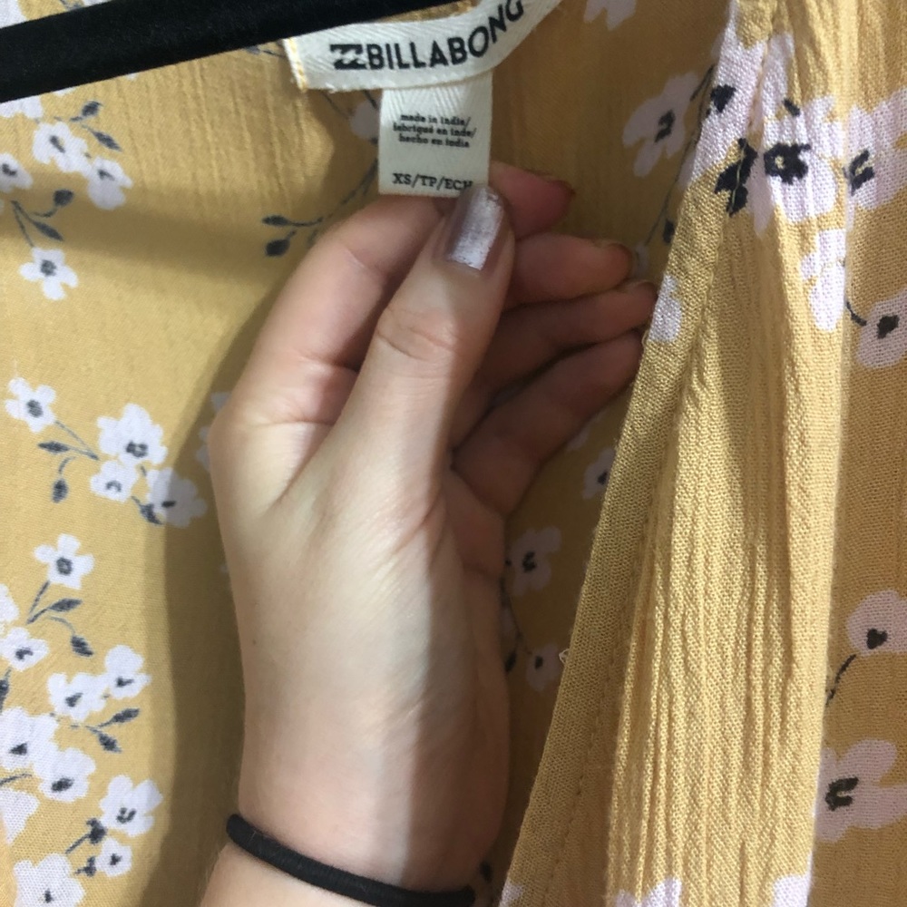 Billabong Maxi Floral Wrap Dress - Picture 5 of 5